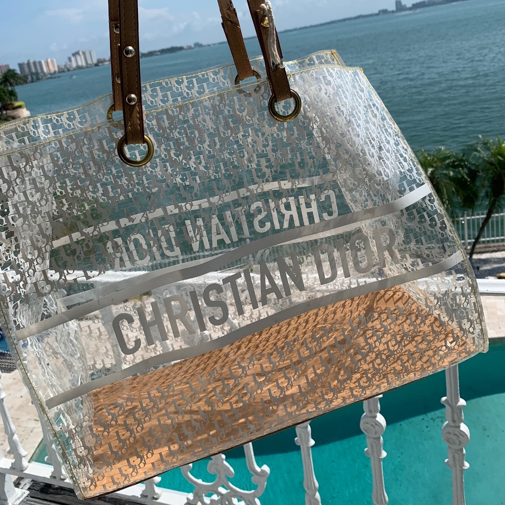 Christian Dior large tote bag unique